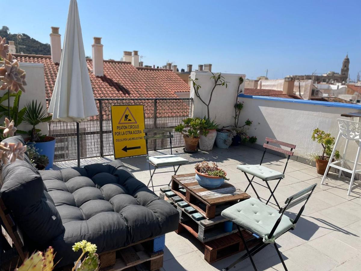 Charming Home With Private Terrace,Heart Of Malaga Ngoại thất bức ảnh
