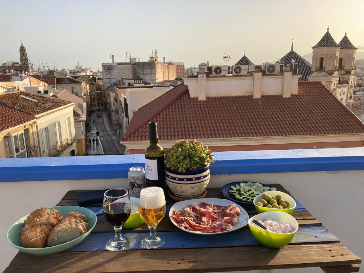 Charming Home With Private Terrace,Heart Of Malaga Ngoại thất bức ảnh