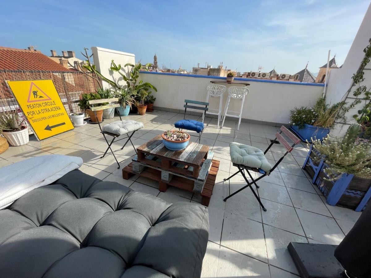 Charming Home With Private Terrace,Heart Of Malaga Ngoại thất bức ảnh