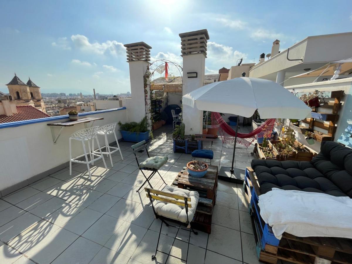 Charming Home With Private Terrace,Heart Of Malaga Ngoại thất bức ảnh