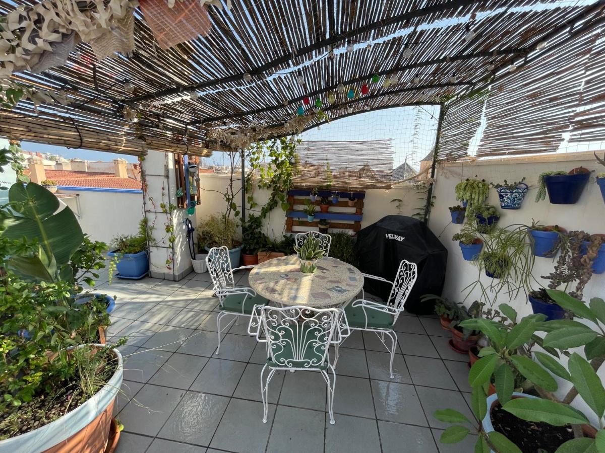 Charming Home With Private Terrace,Heart Of Malaga Ngoại thất bức ảnh
